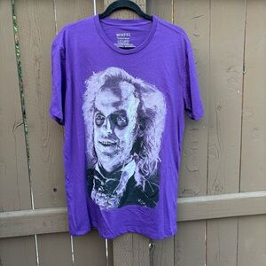 MAD Engine Purple Beetlejuice Tee size L